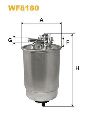 WF8180 WIX Фільтр палива