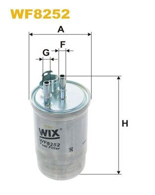WF8252 WIX Фільтр палива
