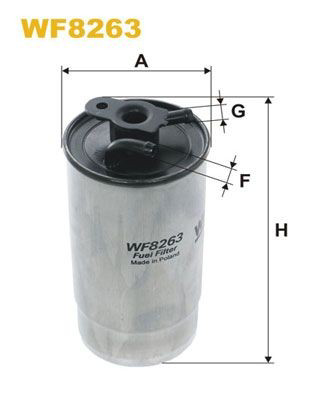 WF8263 WIX Фільтр палива