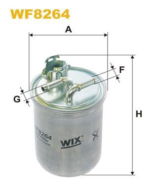 WF8264 WIX Фільтр палива
