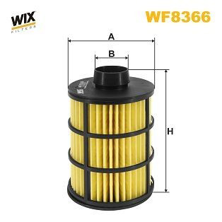 WF8366 WIX Фільтр палива