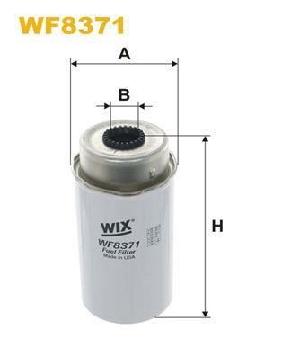 WF8371 WIX Фільтр палива