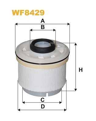 WF8429 WIX Фільтр палива