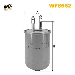 WF8562 WIX Фільтр палива