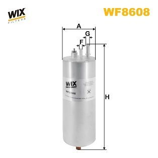 WF8608 WIX Фільтр палива
