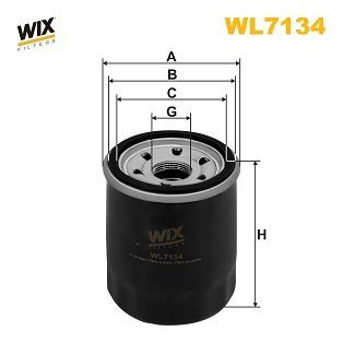 WL7134 WIX Фільтр масла