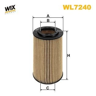 WL7240 WIX Фільтр масла