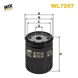WL7257 WIX Фільтр масла