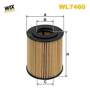 WL7460 WIX Фільтр масла