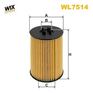 WL7514 WIX Фільтр масла