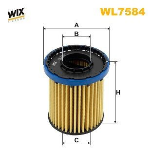 WL7584 WIX Фільтр масла