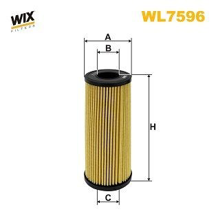 WL7596 WIX Фільтр масла
