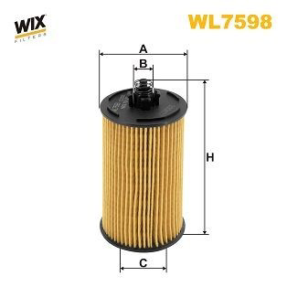 WL7598 WIX Фільтр масла