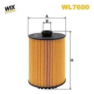 WL7600 WIX Фільтр масла