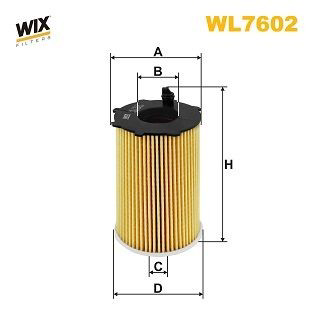 WL7602 WIX Фільтр масла