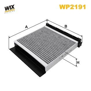 WP2191 WIX Внутрішньосалонний фільтр