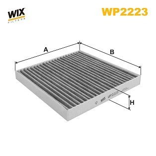 WP2223 WIX Внутрішньосалонний фільтр