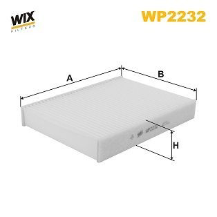 WP2232 WIX Внутрішньосалонний фільтр