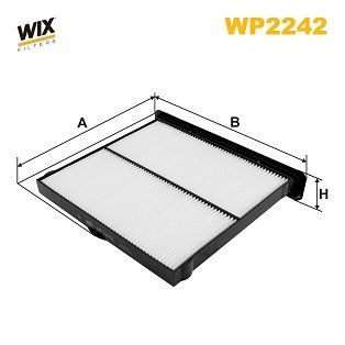 WP2242 WIX Внутрішньосалонний фільтр