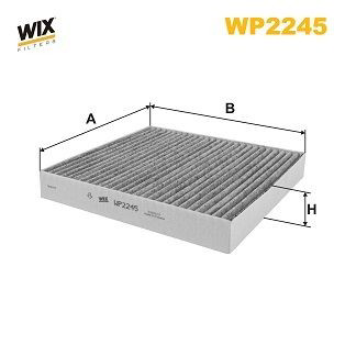 WP2245 WIX Внутрішньосалонний фільтр