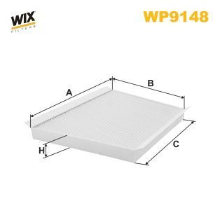 WP9148 WIX Внутрішньосалонний фільтр