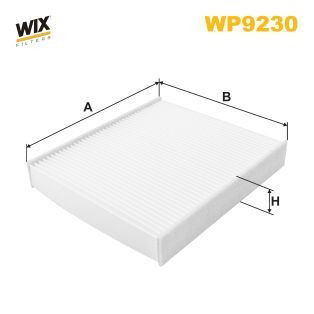 WP9230 WIX Внутрішньосалонний фільтр