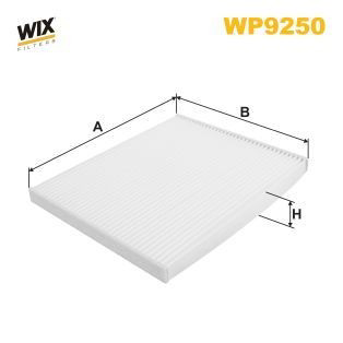 WP9250 WIX Внутрішньосалонний фільтр