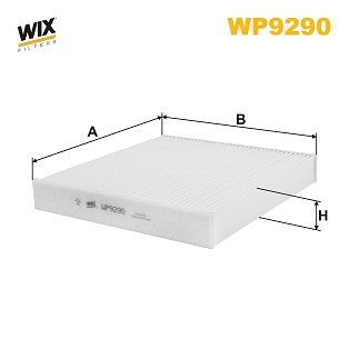 WP9290 WIX Внутрішньосалонний фільтр