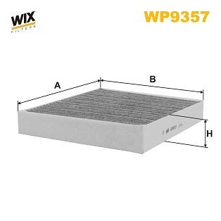 WP9357 WIX Внутрішньосалонний фільтр