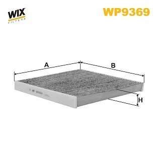 WP9369 WIX Внутрішньосалонний фільтр