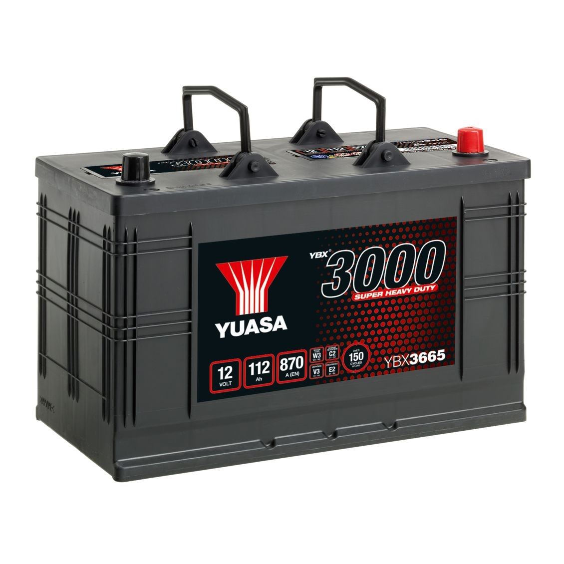 YBX3665 Yuasa Авто акумулятор