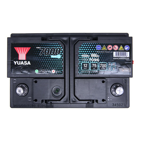 Купити YBX7096 Yuasa Автомобільна батарея