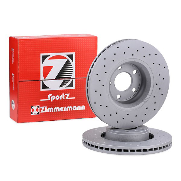Диск переднього гальма Zimmermann 100331852 ціна, від 66.05 USD