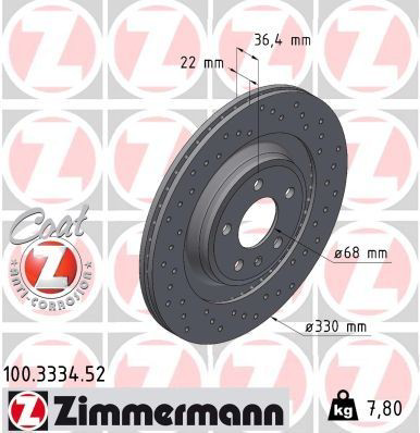 100333452 Zimmermann Дискові гальма