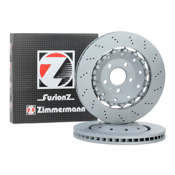 Диск переднього гальма Zimmermann 100336570 ціна, від 424.98 USD