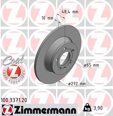 100337120 Zimmermann Дискові гальма
