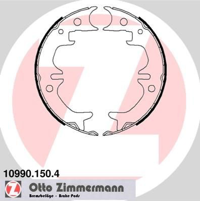 109901504 Zimmermann Гальмівні колодки ручника