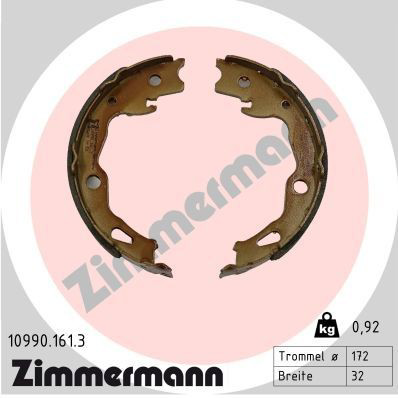 Колодки стоянкового гальма Renault (RVI) 440604BA1A