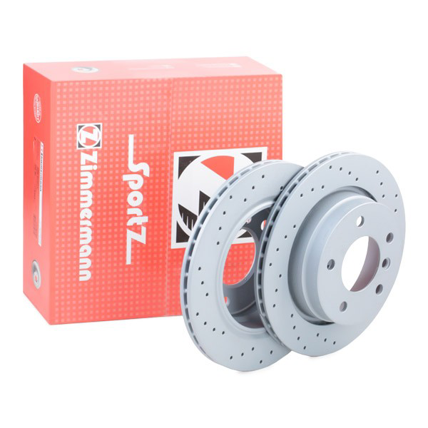 Задні дискові гальма Zimmermann 150128352 ціна, від 34.91 USD