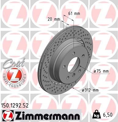 150129252 Zimmermann Дискові гальма
