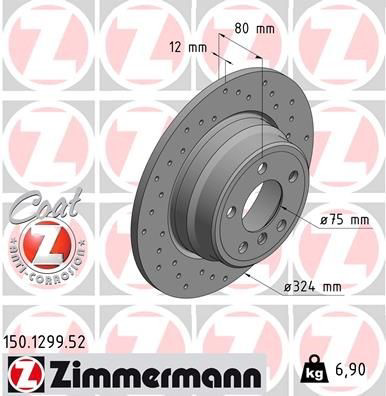 Гальмівні диски 150129952 Zimmermann