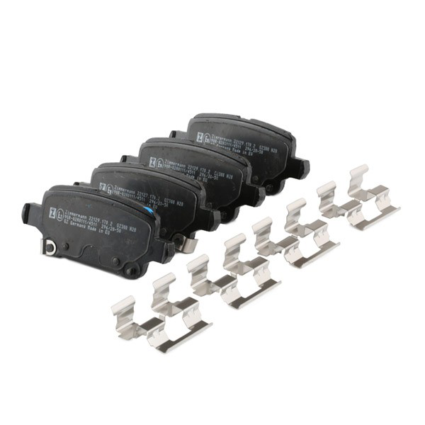 221291702 Zimmermann Колодки гальмівні задні, дискові