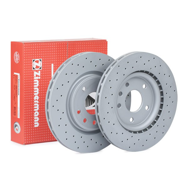 Диск переднього гальма Zimmermann 230238452 ціна, від 75.39 USD