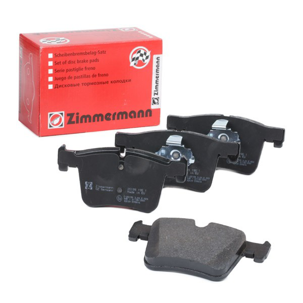 Купити 251991951 Zimmermann Колодки гальмівні передні, дискові