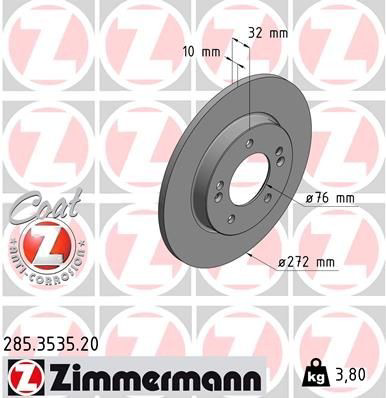 285353520 Zimmermann Дискові гальма