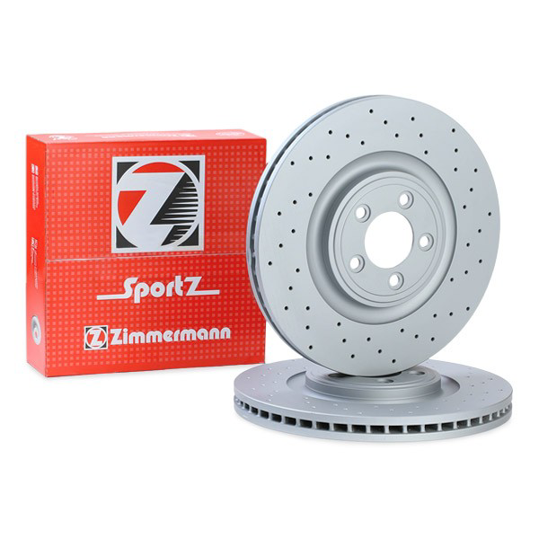 Диск переднього гальма Zimmermann 290226452 ціна, від 88.03 USD