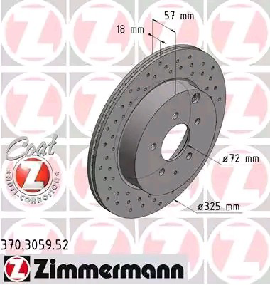 370305952 Zimmermann Дискові гальма
