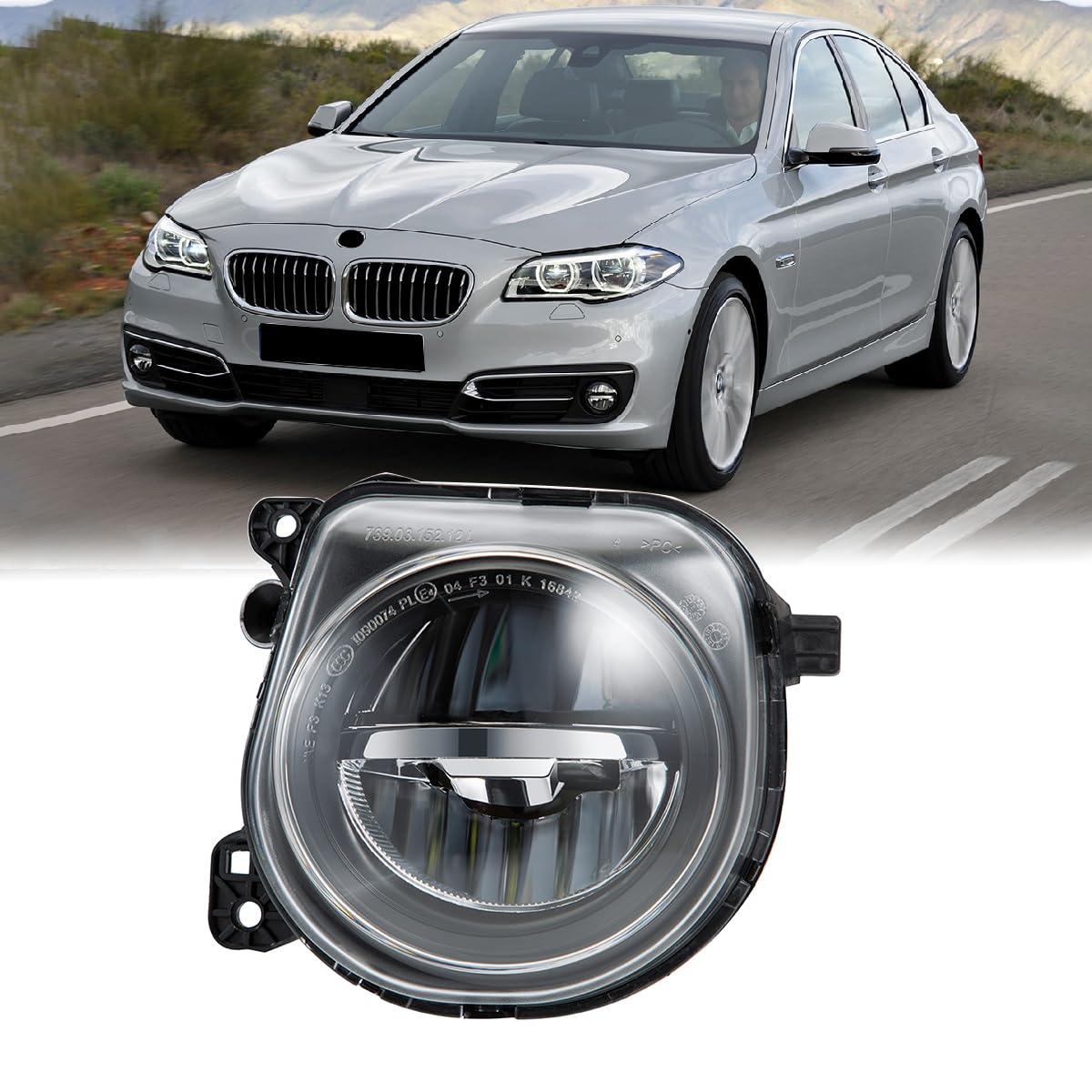 Фара, ліва BMW 5 