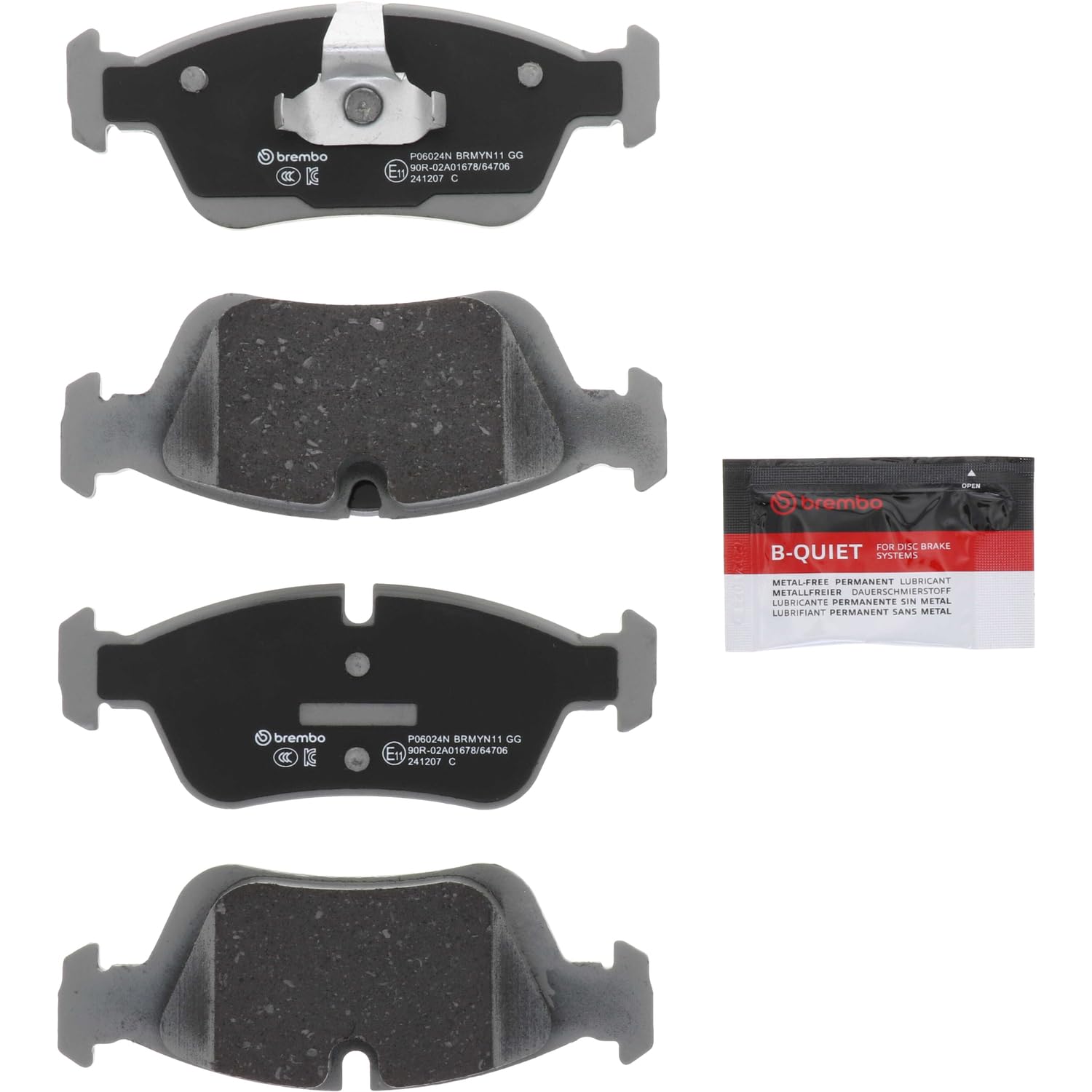 Гальмівні колодки Brembo P06024 ціна, від 30.80 USD