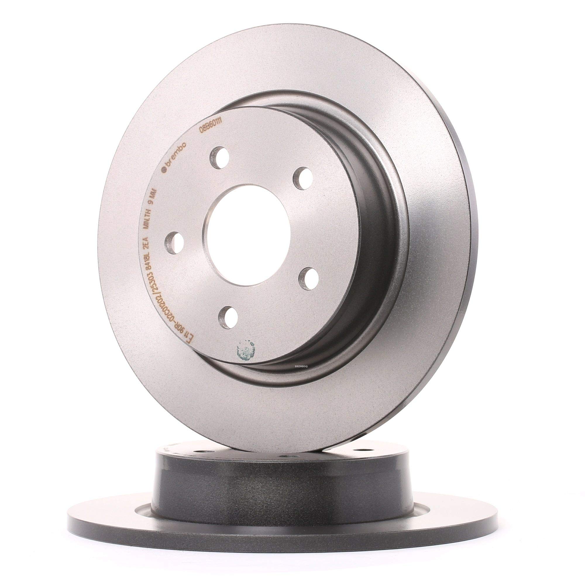 Купити 08B60111 Brembo Диск заднього гальма